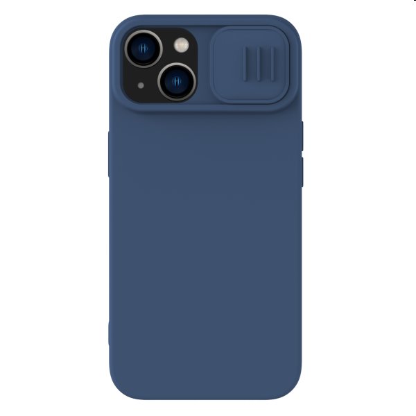 Zadný silikónový kryt Nillkin CamShield Silky pre Apple iPhone 14, modrá Zadný silikónový kryt Nillkin CamShield Silky pre Apple iPhone 14, modrá