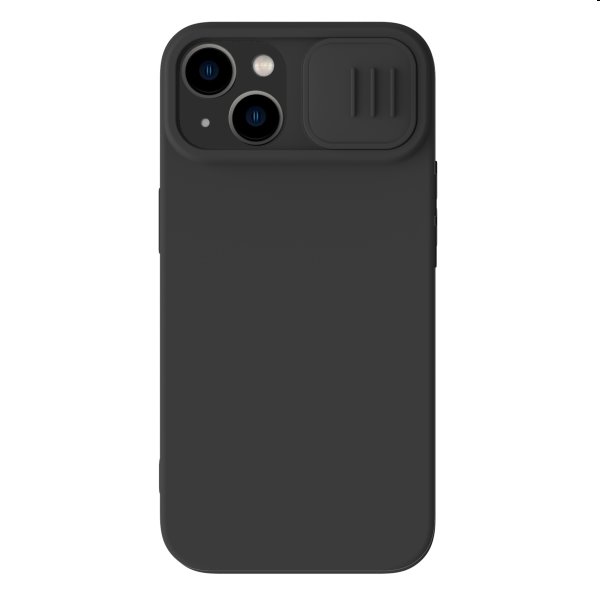Zadný silikónový kryt Nillkin CamShield Silky pre Apple iPhone 14 Plus, čierna Zadný silikónový kryt Nillkin CamShield Silky pre Apple iPhone 14 Plus, čierna
