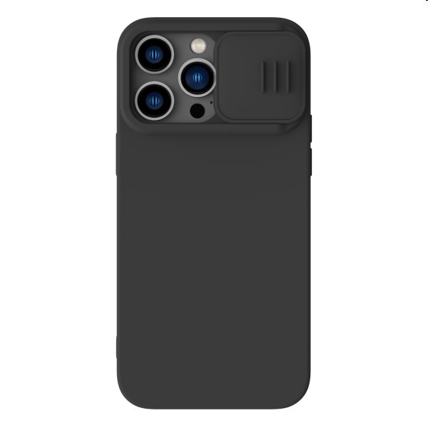 Zadný silikónový kryt Nillkin CamShield Silky pre Apple iPhone 14 Pro, čierna Zadný silikónový kryt Nillkin CamShield Silky pre Apple iPhone 14 Pro, čierna