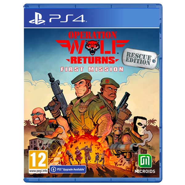 E-shop Operation Wolf Returns: First Mission (Rescue Edition) PS4
