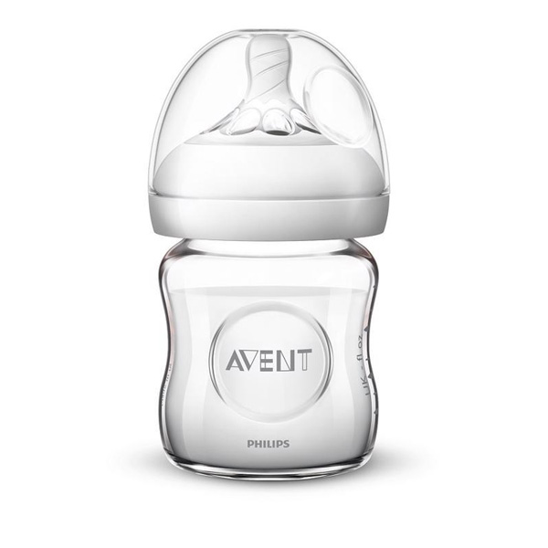 Philips Avent fľaša 120ml Natural Sklo