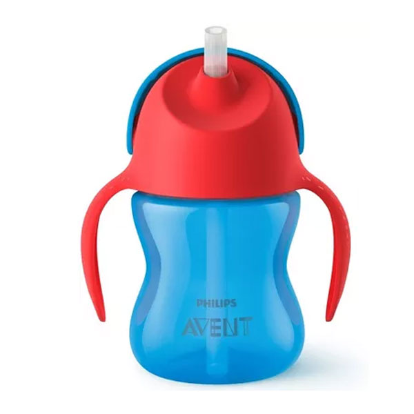 Philips Avent Hrnček 200 ml Bendy s ohybnou slamkou chlapec F055091