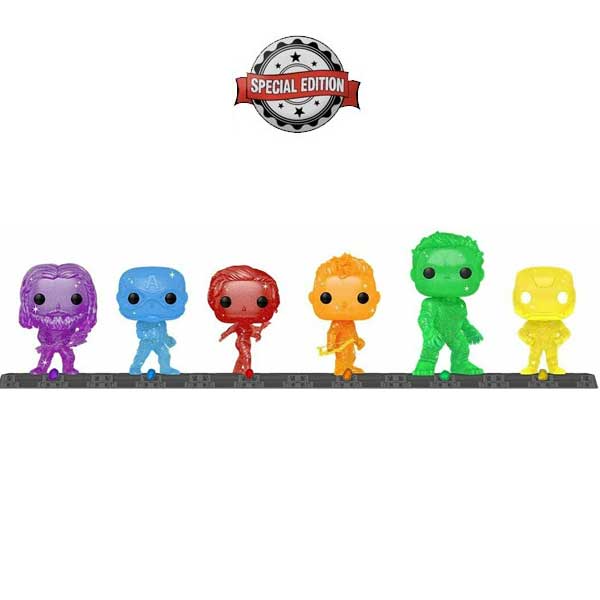 POP! 6 Pack Artist Series: The Infinity Saga (Marvel) Amazon Exclusive