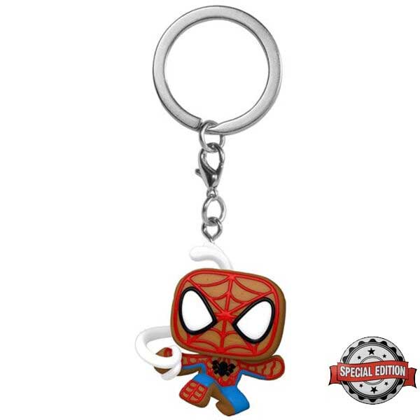 POP! Kľúčenka Spider Man Holiday (Special Edition)