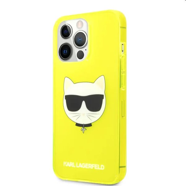 Zadný kryt Karl Lagerfeld TPU Choupette Head for Apple iPhone 13 Pro, žltá Zadný kryt Karl Lagerfeld TPU Choupette Head for Apple iPhone 13 Pro, žltá