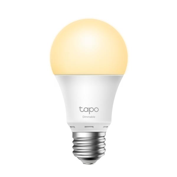 TP-link TAPO L510E, WiFi SMART LED žiarovka , E27, 8.7W, 806lm, 2700K, teplá biela