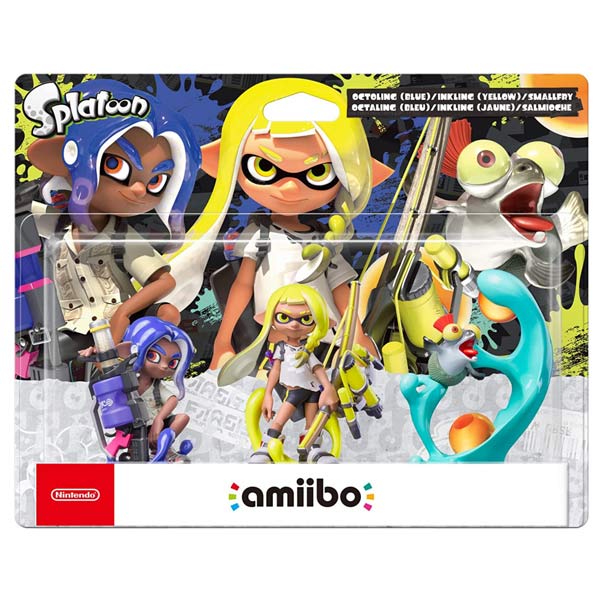 amiibo Splatoon 3 3-pack (Octoling, Inkling, Smallfry) NVL-E-AE3F