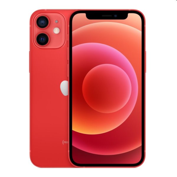 Apple iPhone 12 mini, 128GB, (PRODUCT)RED, Trieda A - použité, záruka 12 mesiacov Apple iPhone 12 mini, 128GB, (PRODUCT)RED, Trieda A - použité, záruka 12 mesiacov