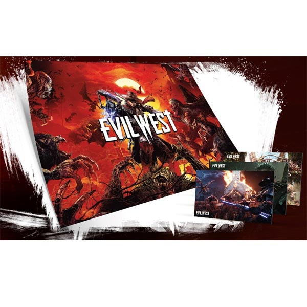 Darček - Evil West plagát a litografie v cene 4,99 €
