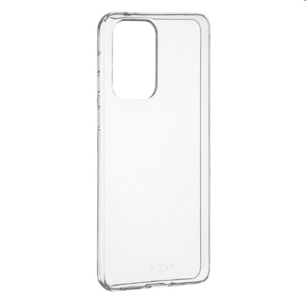 FIXED TPU Gélové puzdro Slim AntiUV pre Samsung Galaxy A33 5G, transparentné