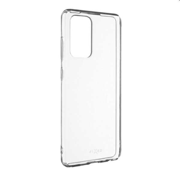 FIXED TPU Skin Ultratenké gélové puzdro pre amsung Galaxy A52/A52 5G/A52s 5G, 0,6 mm, transparentné