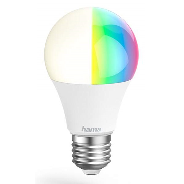 Hama SMART WiFi LED žárovka, E27, 10 W, RGBW,