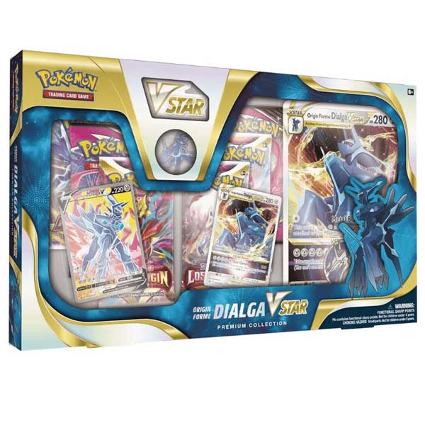 Kartová hra Pokémon TCG: Origin Forme Dialga VSTAR Premium Collection