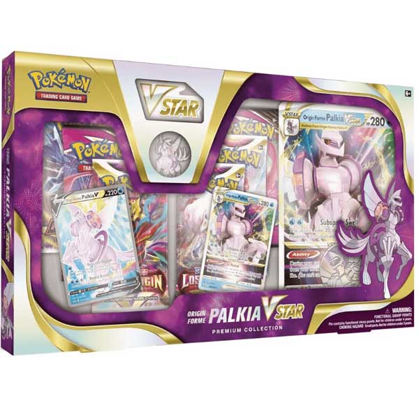 Kartová hra Pokémon TCG: Origin Forme Palkia VSTAR Premium Collection (Pokémon) Kartová hra Pokémon TCG: Origin Forme Palkia VSTAR Premium Collection (Pokémon)
