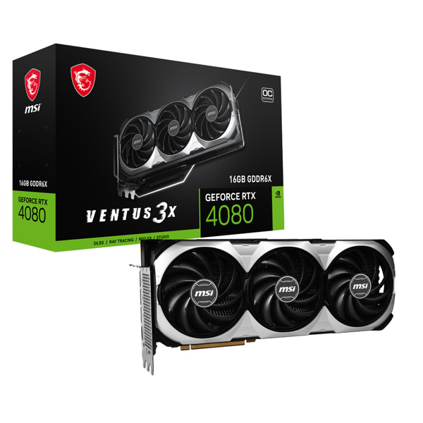 MSI GeForce RTX 4080 16GB VENTUS 3X OC