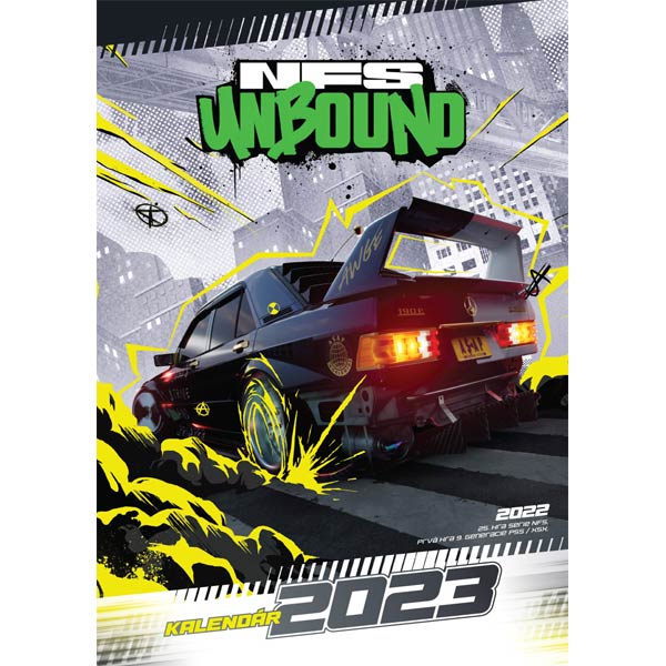 Darček - Kalendár na rok 2023 Need for Speed: Unbound v cene 19,99 €