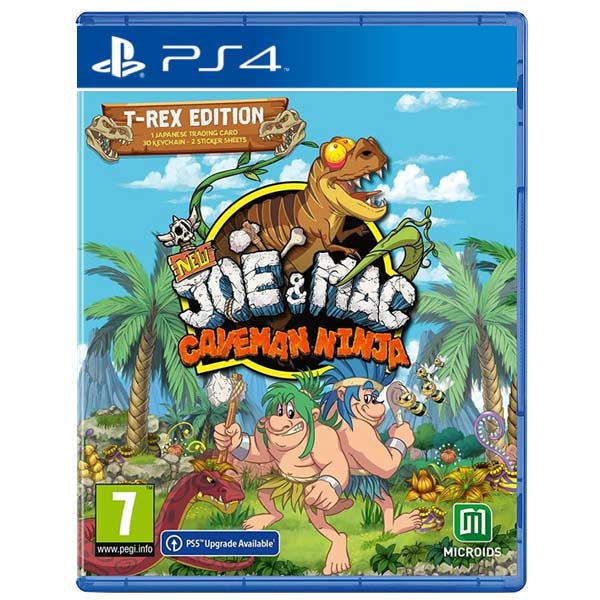 New Joe and Mac: Caveman Ninja (T-Rex Edition) PS4