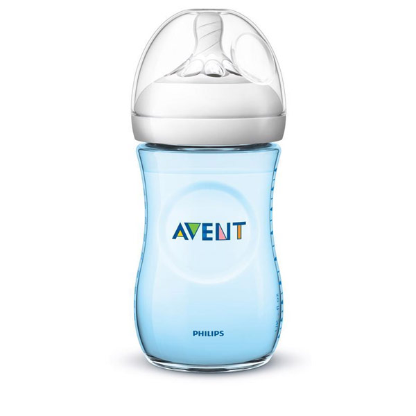 E-shop Philips Avent Fľaša Natural PP 260 ml bez BPA modrá