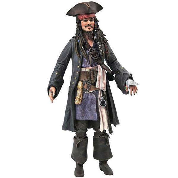 Pirates of the Caribbean Deluxe Jack Sparrow Action Figure - OPENBOX (Rozbalený tovar s plnou zárukou)