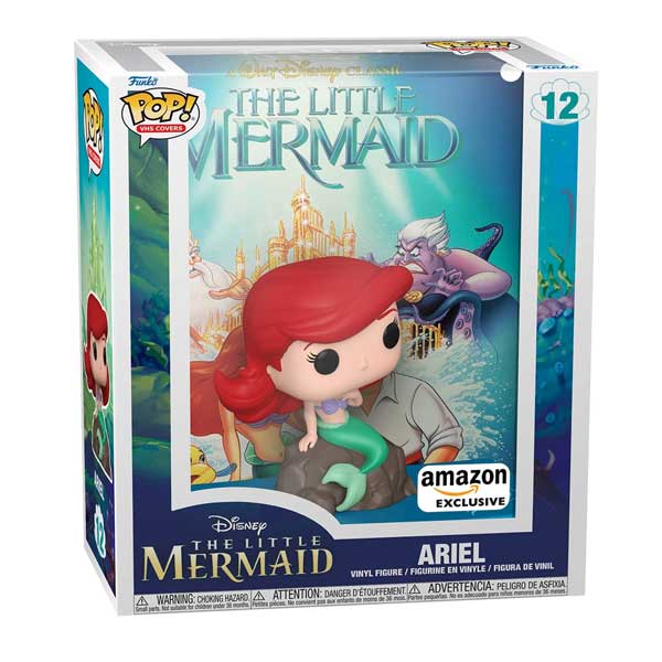 POP! VHS Covers: The Little Mermaid Ariel (Disney) Amazon Exclusive POP! VHS Covers: The Little Mermaid Ariel (Disney) Amazon Exclusive