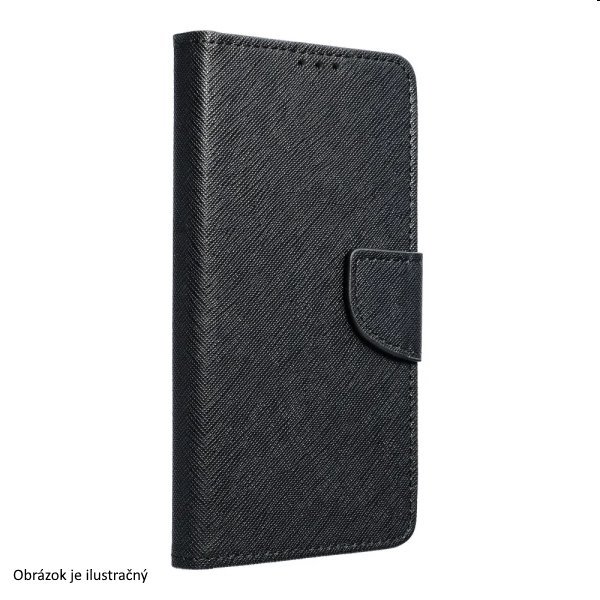 Puzdro FANCY Book pre Xiaomi Redmi Note 11 Pro+, čierne