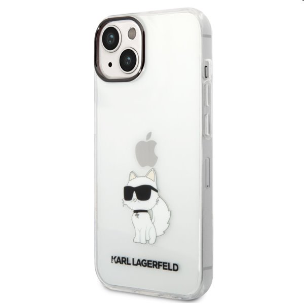 Zadný kryt Karl Lagerfeld IML Choupette NFT pre Apple iPhone 14 Plus, transparentná