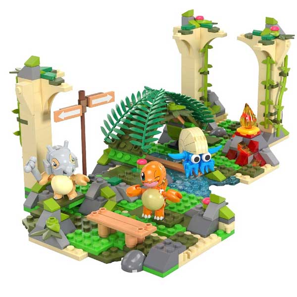 Stavebnica Mega Bloks Jugnle Ruins (Pokémon)