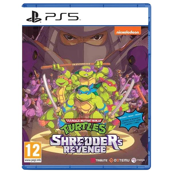 Teenage Mutant Ninja Turtles: Shredder’s Revenge [PS5] - BAZÁR (použitý tovar)