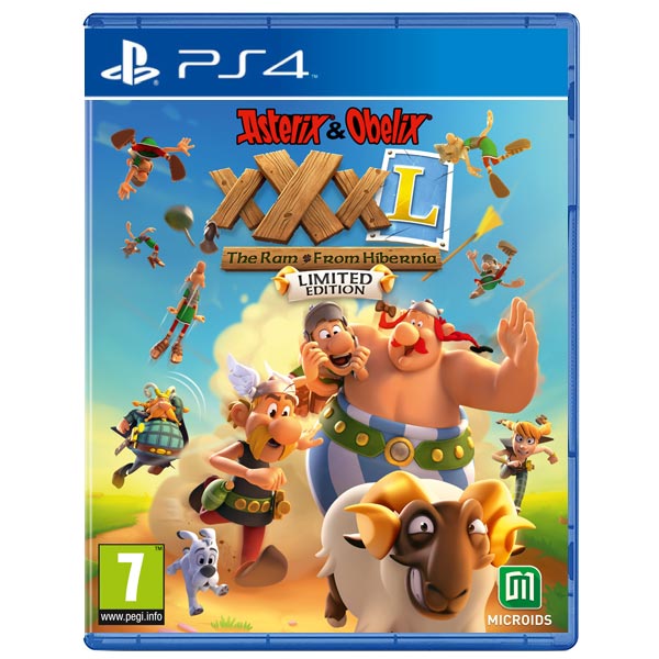 Asterix & Obelix XXXL: The Ram from Hibernia (Limited Edition) [PS4] - BAZÁR (použitý tovar) vykup