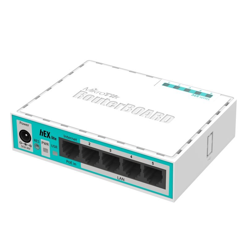 MIKROTIK RouterBOARD hEX lite + L4 (850MHz, 64 MB RAM, 5xLAN switch, plastic case, zdroj) MIKROTIK RouterBOARD hEX lite + L4 (850MHz, 64 MB RAM, 5xLAN switch, plastic case, zdroj)