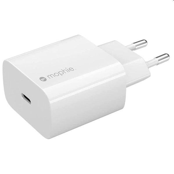 Mophie - Sieťový adaptér 30W GaN USB-C PD - biela