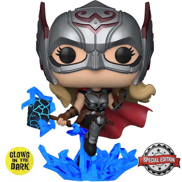 POP! Thor Love and Thunder: Mighty Thor (Marvel) Special Edition (Glows in the Dark) - OPENBOX (Rozbalený tovar s plnou POP! Thor Love and Thunder: Mighty Thor (Marvel) Special Edition (Glows in the Dark) - OPENBOX (Rozbalený tovar s plnou