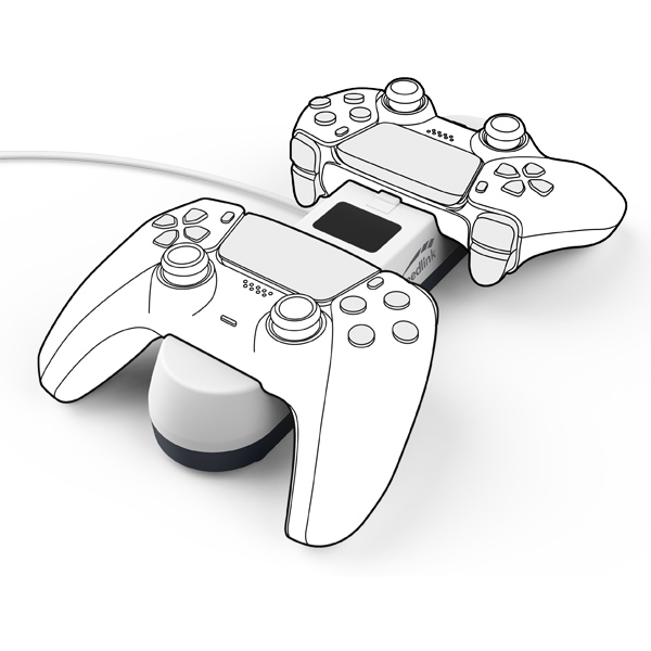 Speedlink Jazz USB Charger for PS5, white - OPENBOX (Rozbalený tovar s plnou zárukou) Speedlink Jazz USB Charger for PS5, white - OPENBOX (Rozbalený tovar s plnou zárukou)
