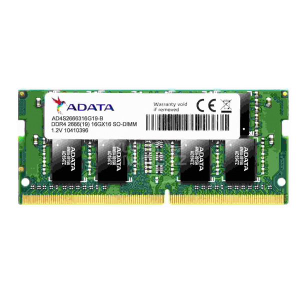 Adata SO-DIMM DDR4 4 GB 2666 MHz CL19 1x 4 GB AD4S26664G19-RGN