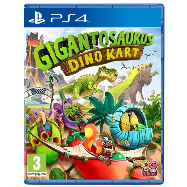 E-shop Gigantosaurus: Dino Kart PS4