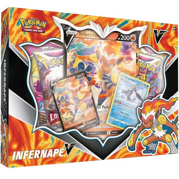 PKM Infernape September V Box (Pokémon) - OPENBOX (Rozbalený tovar s plnou zárukou)