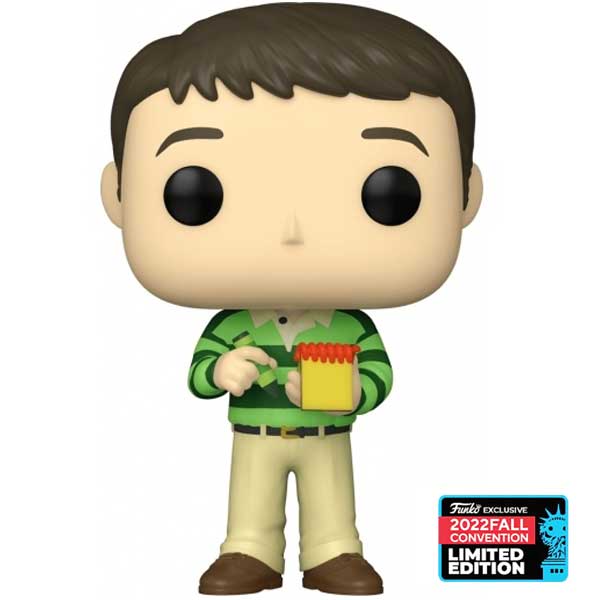 POP! TV: Steve with Handy Dandy Notebook (Blues Clues) 2022 Fall Convention Limited POP! TV: Steve with Handy Dandy Notebook (Blues Clues) 2022 Fall Convention Limited