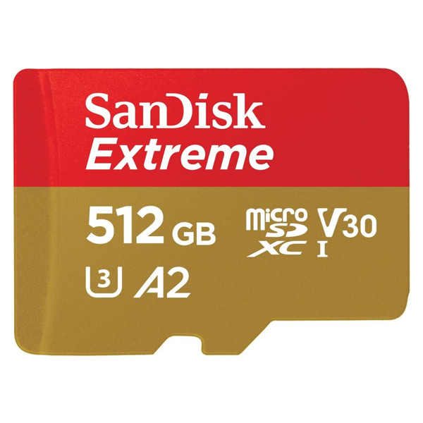 121589 microSDXC 512GB Extreme SANDISK