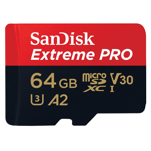 E-shop SanDisk Extreme PRO microSDXC 64 GB 200 MBs s adaptérom SDSQXCU-064G-GN6MA