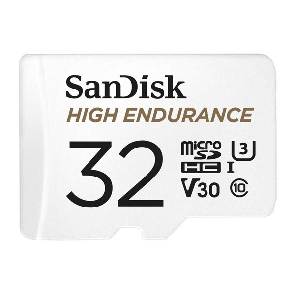 SanDisk High Endurance microSDHC 32 GB s adaptérom