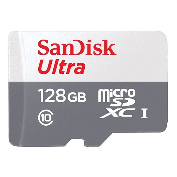 SanDisk Ultra microSDXC 128 GB 100 MBs s adaptérom SDSQUNR-128G-GN3MA