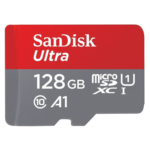 SanDisk Ultra microSDXC 128 GB 140 MBs s adaptérom SDSQUAB-128G-GN6MA
