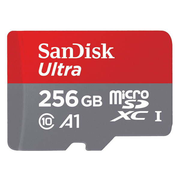 SanDisk Ultra microSDXC 256 GB 150 MB/s + adaptér