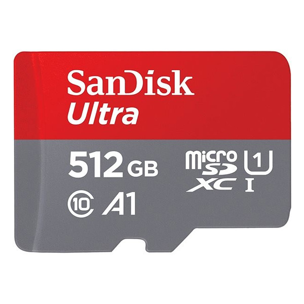 SanDisk Ultra microSDXC 512GB 150MBs + adaptér SDSQUAC-512G-GN6MA
