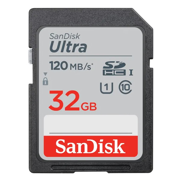SanDisk Ultra SDHC 32 GB 120 MBs Class10 UHS-I SDSDUN4-032G-GN6IN