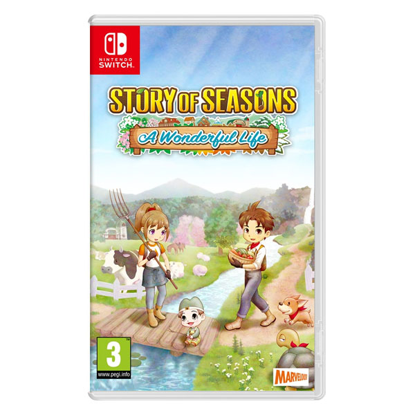 Story of Seasons: A Wonderful Life [NSW] - BAZÁR (použitý tovar)