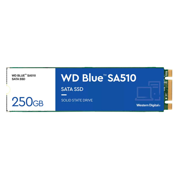 WD Blue SA510 250 GB SSD M.2 SATA 5R WDS250G3B0B