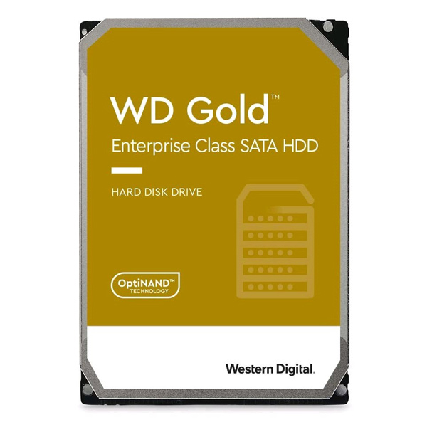 WD HDD Gold, 12 TB, 3.5" SATA 7200 RPM 5R WD121KRYZ