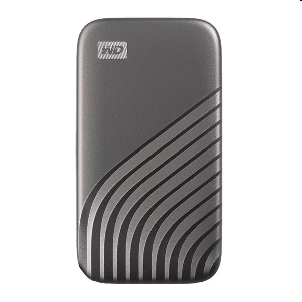 WD My Passport 4 TB SSD externý 2.5" 5R, šedý WDBAGF0040BGY-WESN