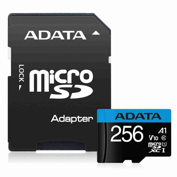 ADATA MicroSDXC UHS-I 256GB AUSDX256GUICL10A1-RA1